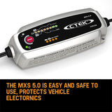 NNEMB MXS 5.0 Test and Charge Battery Charger 12V 5Amp Deep Cycle AGM