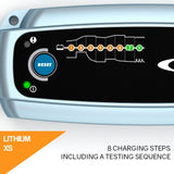NNEMB 12V 5A Bumper Cover Bundle Smart Battery Charger-Lithium XS