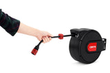 NNEKG 10m Retractable Garden Hose Reel with Spray Gun