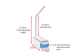 NNEKG Self Watering Pot Plant with LED Grow Light