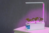 NNEKG Self Watering Pot Plant with LED Grow Light