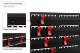 NNEKGE 54 Bin Wall Mounted Rack Storage