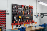 NNEKGE 54 Bin Wall Mounted Rack Storage