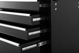 NNEKG Tool Box Storage Cabinet Trolley 5 Drawer Chest (Black)