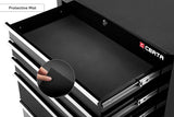 NNEKG Tool Box Storage Cabinet Trolley 5 Drawer Chest (Black)