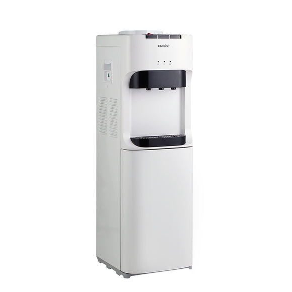 NNEDSZ Water Dispenser Cooler Chiller Hot Cold Taps Purifier Stand White Black