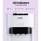 NNEDSZ Water Dispenser Cooler Chiller Hot Cold Taps Purifier Stand White Black