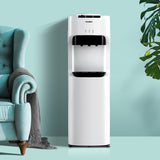 NNEDSZ Water Dispenser Cooler Chiller Hot Cold Taps Purifier Stand White Black
