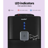 NNEDSZ Water Dispenser Cooler Hot Cold Taps Purifier Stand 20L Cabinet Black