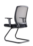 NNE HARTLEY VISITOR MESH VISITOR CHAIR BLACK