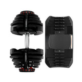 NNEDSZ Adjustable Dumbbells Dumbbell Set Rubber Weight Plates