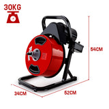 NNEMB Electric Drain Cleaner Rigid Plumbing Auger Eel Pipe Sewerage