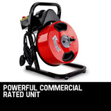 NNEMB Electric Drain Cleaner Rigid Plumbing Auger Eel Pipe Sewerage