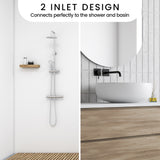 NNEMB 2 Inlet Grey Water Pump for Bathroom Fixtures-Shower-Basin-Bath