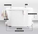 NNEMB 3 Inlet Concealed Macerator Pump for Wall Hung Toilet