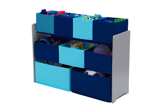 NNEKG Delta Children Deluxe Toy Organiser (Grey Blue)