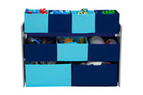 NNEKG Delta Children Deluxe Toy Organiser (Grey Blue)