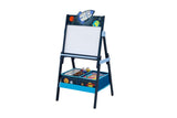 NNEKG Delta Children Space Adventures Wooden Activity Easel with Storage (Blue)