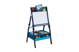 NNEKG Delta Children Space Adventures Wooden Activity Easel with Storage (Blue)