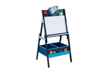 NNEKG Delta Children Space Adventures Wooden Activity Easel with Storage (Blue)