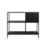 NNEIDS 3-Tier Console Table Office Furniture Desk Hallway Side Entry Hall Display Shelf