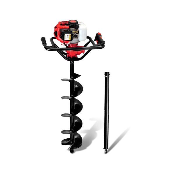 NNEDSZ 92CC Petrol Post Hole Digger Drill Borer Fence Extension Auger Bits