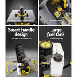 NNEDSZ 80CC Petrol Post Hole Digger Drill Extension Auger Bits Borer Fence