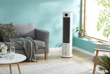 NNEKG 8L Evaporative Cooler Tower White Black