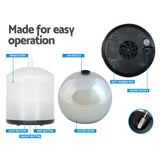 NNEDSZ Aroma Diffuser 3D LED Light Firework 240ml