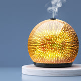 NNEDSZ Aroma Diffuser 3D LED Light Firework 240ml