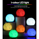 NNEDSZ 240ml Aroma Diffuser LED Light Glass Essential Oil