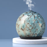NNEDSZ 240ml Aroma Diffuser LED Light Glass Essential Oil