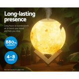 NNEDSZ Aroma Diffuser LED Moon Lamp 880ml