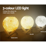 NNEDSZ Aroma Diffuser LED Moon Lamp 880ml