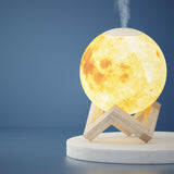 NNEDSZ Aroma Diffuser LED Moon Lamp 880ml