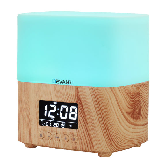 NNEDSZ Aroma Diffuser Aromatherapy Humidifier Essential Oil Clock