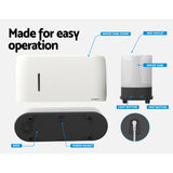 NNEDSZ Ultrasonic Aroma Diffuser LED Flame Light