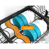 NNEDSZ 85cm Stainless Steel Kitchen Shelf Organizer Dish Drying Rack Over Sink