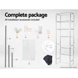 NNEDSZ 3 Tier Bathroom Storage Rack Over Toilet Steel Towel Racking Shelf Organiser