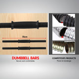 NNEDPE Powertrain 20kg Home Gym Adjustable Dumbbell and Barbell Weights Set - Gold