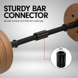 NNEDPE Powertrain Adjustable 32kg Home Gym Dumbbell Barbell Weights Gold