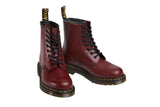 NNEKG Unisex 1460 Smooth Leather Boots (Cherry Red Smooth Size 12 UK)