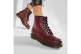 NNEKG Unisex 1460 Smooth Leather Boots (Cherry Red Smooth Size 12 UK)