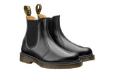 NNEKG Unisex 2976 Smooth Leather Chelsea Hi Top Shoe (Black Size 3 UK)