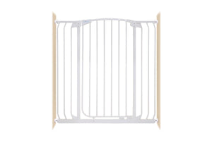 NNEKG Dreambaby Chelsea Xtra Tall & Xtra Wide Hallway Auto Close Security Gate White