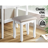NNEDSZ Dressing Stool Makeup Chair Bedroom Living Room Vanity Velvet Fabric Grey