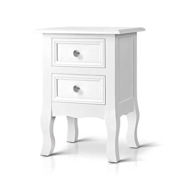 NNEDSZ Bedside Tables Drawers Side Table French Storage Cabinet Nightstand Lamp