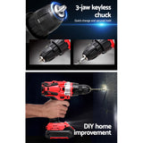 NNEDSZ Impact Drill Electric 20V Lithium Impact Cordless Impact drill