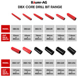 NNEMB 180 x 400mm Diamond Core Drill Bit DBX Series-Industrial 1.1/4-UNC