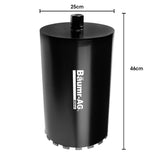 NNEMB 254 x 400mm Diamond Core Drill Bit DBX Series-Industrial 1.1/4-UNC
